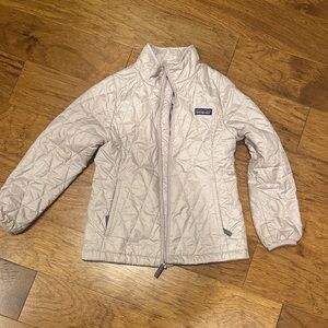 Patagonia Quilted Jacket in Soft Pink